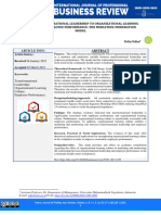 Linking Transformational Leadership To Organizational Learning Culture and Employee Performance: The Mediation-Moderation Model