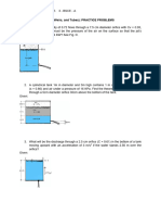 Chapter Six Orifices Weirs and Tubes Practice Problems