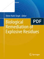 Biological Remediation of Explosive Residues: Shree Nath Singh Editor