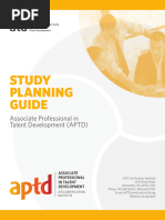 Aptd Study Planning Guide January 2022