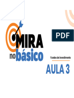 PDF Aula 3 - Mira No Basico - Fundos de Investimento