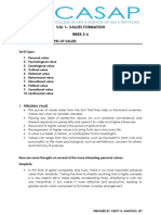 Week 5-6 Val1-General Types of Values (Set B)