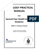 Histology Practical Manual Part 1 2021