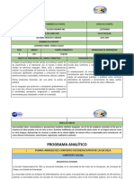 Programa Analitico Español 1ro