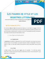 4 Les Figures de Style Et Les Registres Litteraires