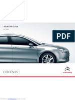 Citroën C5: Quickstart Guide