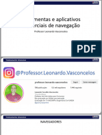 Ferramentas e Aplicativos Comerciais de Navegação: Professor Leonardo Vasconcelos