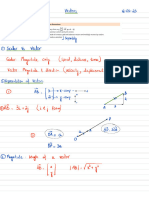 Vectors (Notes)