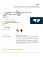 ZP 9F Liquid Safety Data Sheet English