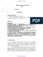 Derecho Penal, Parte General - Unidad 1