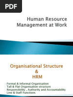 Human Resource Management at Work