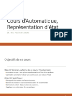 Cours D'automatique, Représentation D'état Partie 0