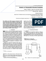 Kinetics of Titanium (LV) Chloride Oxidation: Sotiris Pratsinis, Hebi Bai, and Pratim Biswast