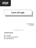 Maths Laws of Logic Discrete