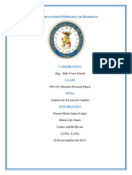 Analisis LETRA DE CAMBIO EN HONDURAS