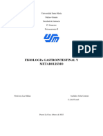 Fisiología Gastrointestinal .