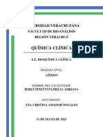 BIOQUIMICA CLINICA - Trabajo Final