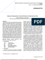 Influence of Nanoparticles On Spray Performance of Alternative Jet Fuels