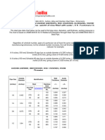 Pipe Dimensions