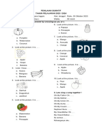 Soal Sumatif Bahasa Inggris KLS 2