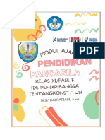 Modul Ajar Pendidikan Pancasila - Undang-Undang Dasar Tahun 1945 - Fase F