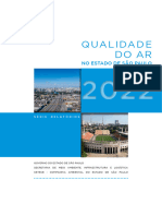 Relatorio de Qualidade Do Ar No Estado de Sao Paulo 2022