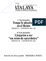 Tenga Fe Absoluta en El Reino Anaser "Un Reino de Sacerdotes"