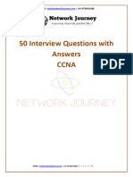 50 Interview Question CCNA