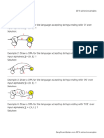 DFA Solved Examples