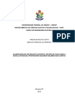 Elaboração de Um Projeto Elétrico Estudo de Caso para A Escola Estadual Professora Helenise Walmira Dias Santos