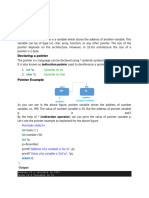 ADP - Pointer and Dynamic Memory Allocation