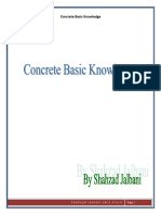 Concrete Basic Knowledge-1