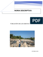 Memoria Descriptiva - Dique