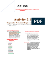 Activity 13.1 Diagnostic Technical Engineering Skills CE 138