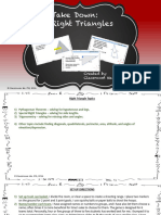 Take Down - Right Triangles
