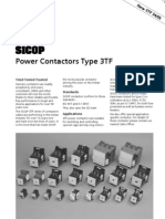 2) SICOP Power Contactor 3TF