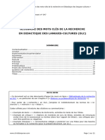 047 Glossaire Mots Cles Recherche