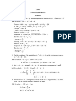 Newtonian Mechanics