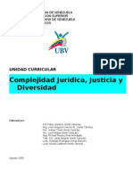 Programa de Complejidad Jurídica, Justicia y Diversidad