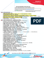 Lista de Material Infantil 5 2024