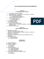 Esquema de Proyectos