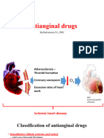 Antianginal Drugs