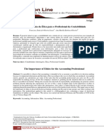 A Importância Da Ética para o Profissional Da Contabilidade