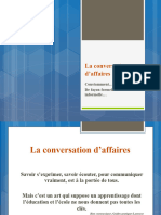 2 - La Conversation D'affaires