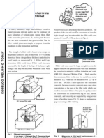 Q&A-7 Fillet Weld Legs Determine Size and Throat of Fillet Welds