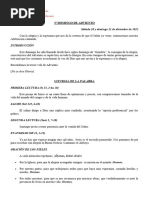 Domingo 3o de Adviento 11 de Diciembre 2022 Ciclo A