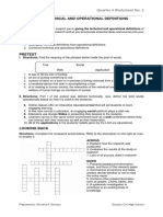 Technical and Operational Definitions Slem