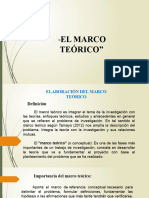 Elaboracion Del Marco Teorico