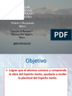 Lección 4 - Persona Y Plenitud Del Espíritu Santo