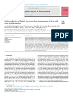 Facile Production of Biofuel Via Solvent-Free Deoxygenation of Oleic Acid Using A CoMo Catalyst